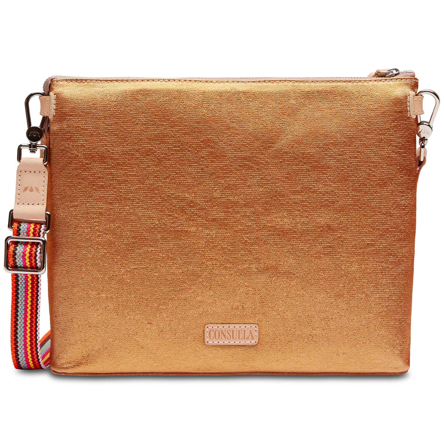 Downtown Crossbody Purse-Bronze