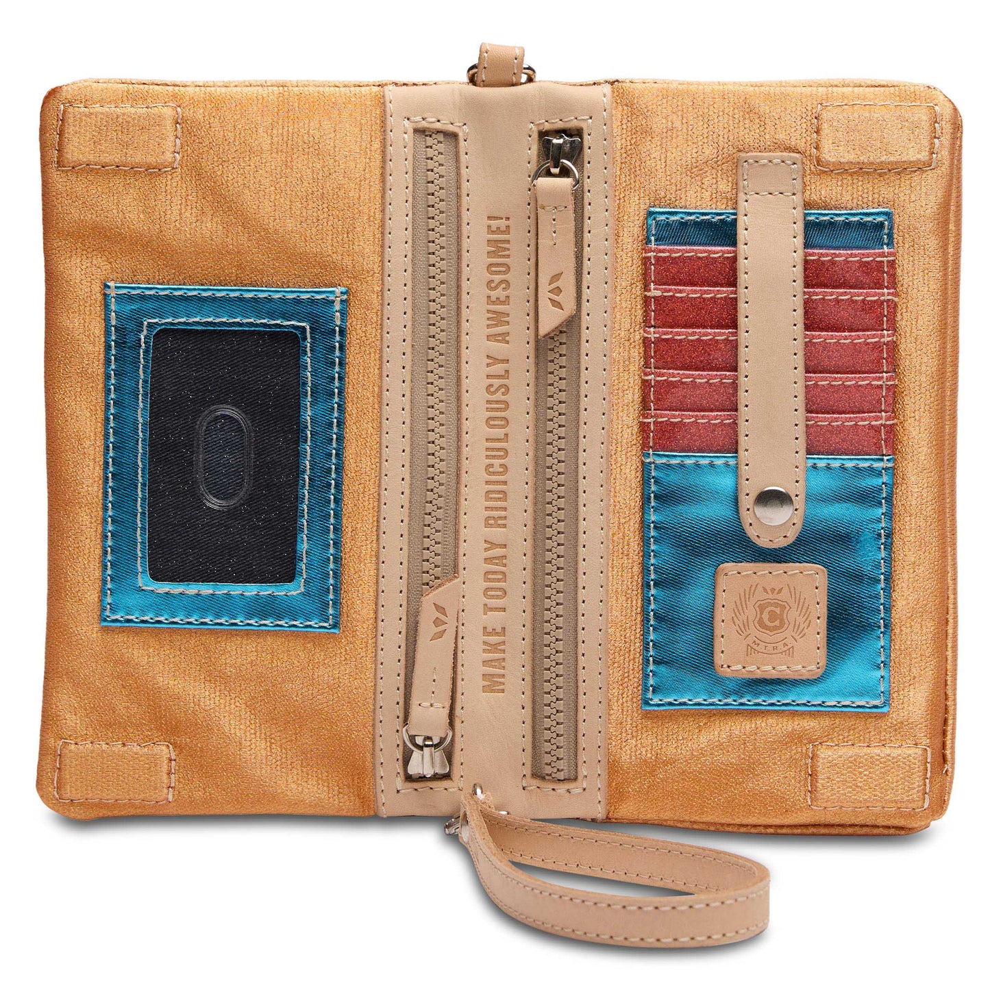 Uptown Crossbody- Bronze
