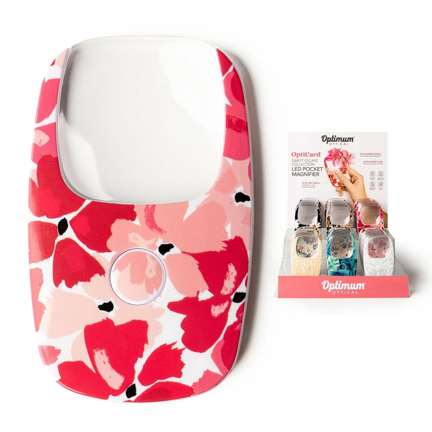 Optical Optical Sweet Escape OptiCard LED Pocket Magnifier